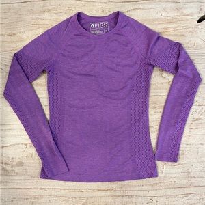 Salta Seamless Longsleeve Underscrub, Purple, Size XS, Excellent Condition